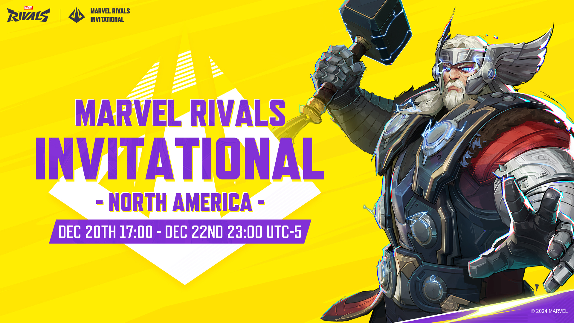 賞金300万円を賭け有名プロゲーマーが集結！Marvel Rivals Invitational - North Americaが開催